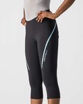 CASTELLI Παντελόνια ¾ χωρίς τιράντες - VELOCISSIMA 3 LADY - γαλάζιο/μαύρο