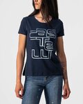 CASTELLI κοντομάνικα μπλουζάκια - BELLAGIO TEE LADY - μπλε
