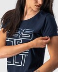 CASTELLI κοντομάνικα μπλουζάκια - BELLAGIO TEE LADY - μπλε