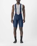 CASTELLI κοντά παντελόνια με τιράντες - COMPETIZIONE - μπλε