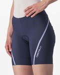 CASTELLI κοντά παντελόνια χωρίς ιμάντες - VELOCISSIMA 3 LADY - μπλε