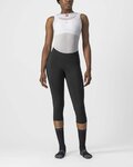 CASTELLI Παντελόνια ¾ χωρίς τιράντες - VELOCISSIMA 3 LADY - μαύρο