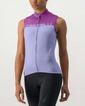 CASTELLI αμάνικες φανέλες - VELOCISSIMA LADY - μωβ