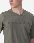 CASTELLI κοντομάνικες φανέλα - TRAIL TECH 2 - γκρί