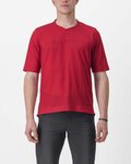 CASTELLI κοντομάνικες φανέλα - TRAIL TECH 2 - κόκκινο