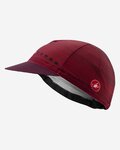 CASTELLI καπέλα - ROSSO CORSA - μπορντό