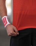 COMPRESSPORT περικάρπια - 3D.DOTS - λευκό/κόκκινο