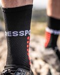 COMPRESSPORT κάλτσες κλασικές - ULTRA TRAIL - μαύρο