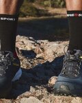 COMPRESSPORT κάλτσες κλασικές - PRO RACING 4.0 TRAIL - μαύρο/κόκκινο