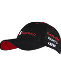 καπέλα - SUNWEB 2019 PODIUM - μαύρο/κόκκινο
