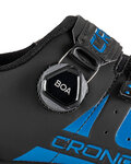 ποδηλατικά παπούτσια - CR-3-19 NYLON - μαύρο/μπλε