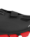 FLR ποδηλατικά παπούτσια - F70 MTB - μαύρο/κόκκινο