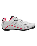 ποδηλατικά παπούτσια - F-22 - λευκό/ροζ
