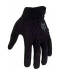 FOX γάντια με μακριά δάχτυλα - DEFEND - μαύρο