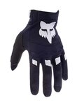 FOX γάντια με μακριά δάχτυλα - DIRTPAW - λευκό/μαύρο