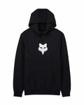 FOX φούτερ - FOX HEAD FLEECE PO - μαύρο