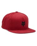 FOX καπέλα - FOX HEAD SNAPBACK - κόκκινο