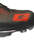 GAERNE ποδηλατικά παπούτσια - KOBRA MTB - μαύρο/κόκκινο