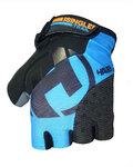 HAVEN γάντια με κοντά δάχτυλο - SINGLETRAIL - μαύρο/μπλε