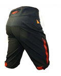 HAVEN κοντά παντελόνια χωρίς ιμάντες - SINGLETRAIL HMS - μαύρο/κόκκινο