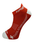 HAVEN καλτσάκια - SNAKE SILVER NEO - κόκκινο/λευκό
