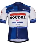 BONAVELO κοντή φανέλα και κοντό παντελόνι - SOUDAL QUICK-STEP 24 - λευκό/μαύρο/μπλε