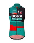 LE COL γιλέκα - BORA HANSGROHE 2023 REPLICA SPORT - πράσινο/μαύρο/κόκκινο
