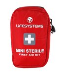 LIFESYSTEMS κιτ πρώτων βοηθειών - MINI STERILE FIRST AID KIT - κόκκινο