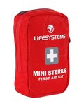 LIFESYSTEMS κιτ πρώτων βοηθειών - MINI STERILE FIRST AID KIT - κόκκινο