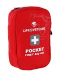LIFESYSTEMS κιτ πρώτων βοηθειών - POCKET FIRST AID KIT - κόκκινο