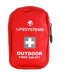 LIFESYSTEMS κιτ πρώτων βοηθειών - MINI STERILE FIRST AID KIT - κόκκινο