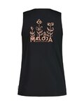 MALOJA αμάνικα μπλουζάκια - CURAGLIAM. LADY - μαύρο