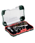 METABO εργαλεία - BIT AND RATCHET BOX - μαύρο