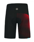 MONTON κοντά παντελόνια χωρίς ιμάντες - POW MTB - μαύρο/κόκκινο