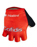 NALINI γάντια με κοντά δάχτυλο - COFIDIS 2021 - κόκκινο