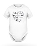 παιδικά φορμάκια - BABY CYCLING LOVER - λευκό