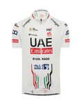 PISSEI κοντομάνικες φανέλα - UAE TEAM EMIRATES 2024 KIDS - μαύρο/λευκό/κόκκινο