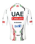 PISSEI κοντομάνικες φανέλα - UAE TEAM EMIRATES OFFICIAL 2024 - λευκό/κόκκινο/μαύρο