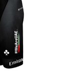 PISSEI κοντά παντελόνια με τιράντες - UAE TEAM EMIRATES 2024 REPLICA - μαύρο