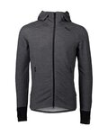 POC φούτερ - MERINO ZIP HOOD - γκρί
