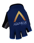 γάντια με κοντά δάχτυλο - AQUA BLUE 2018 - χρυσό/μπλε