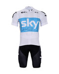 BONAVELO κοντή φανέλα και κοντό παντελόνι - SKY 2018 - λευκό/μπλε/μαύρο