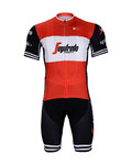 BONAVELO κοντή φανέλα και κοντό παντελόνι - TREK 2019 - κόκκινο/μαύρο