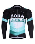 BONAVELO θερινές μακρυμάνικες φανέλες - BORA 2020 SUMMER - μαύρο/λευκό/πράσινο
