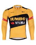BONAVELO χειμερινές μακρυμάνικες φανέλες - JUMBO-VISMA 2020 WNT - κίτρινο