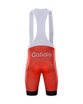 BONAVELO κοντή φανέλα και κοντό παντελόνι - COFIDIS 2021 - μαύρο/λευκό/κόκκινο