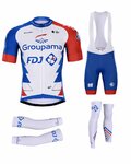 BONAVELO μεγάλα σετ - GROUPAMA FDJ 2021 - λευκό/μπλε/κόκκινο