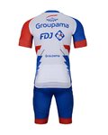 BONAVELO κοντή φανέλα και κοντό παντελόνι - GROUPAMA FDJ 2022 - μπλε/λευκό/κόκκινο