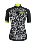 SANTINI κοντομάνικες φανέλα - TONO CHROMOSOME LADY - μαύρο