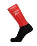 SANTINI κάλτσες κλασικές - TREK 2018 AERO - μαύρο/κόκκινο